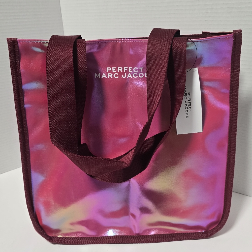Marc Jacobs Iridescent Pink Tote Bag - Picture 10 of 11